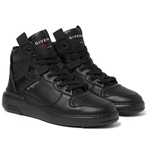 givenchy black star sneakers|Givenchy wing high top sneakers.